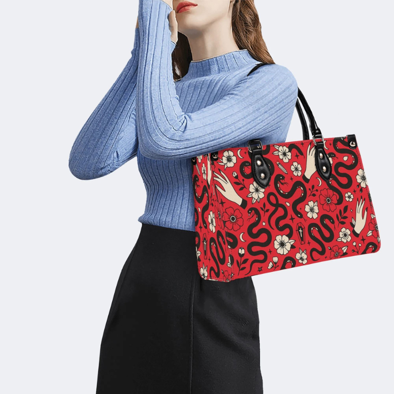 Crimson Serpent Sanctum Handbag Factory Direct Sales_06