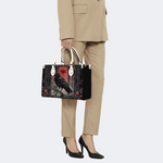 Crow On The Rose Tree Handbag Factory Direct Sales_09