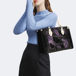 Crows Under The Purple Sky Handbag Factory Direct Sales_07