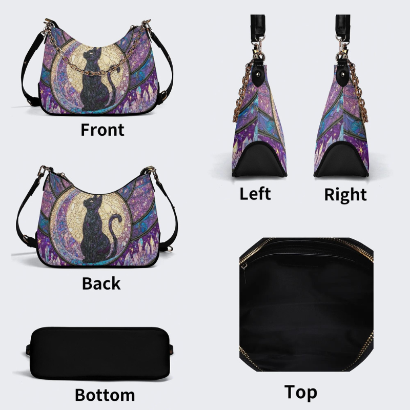 Crystal Moon Cat Leather Crossbody Bag_05