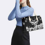 Death Moth And Skull Handbag Factory Direct Sales
