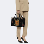 Devil And Snake Print Handbag Factory Direct Sales