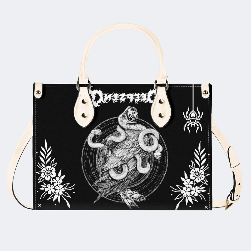 Eagle Entangled By A Snake Handbag Factory Direct Sales