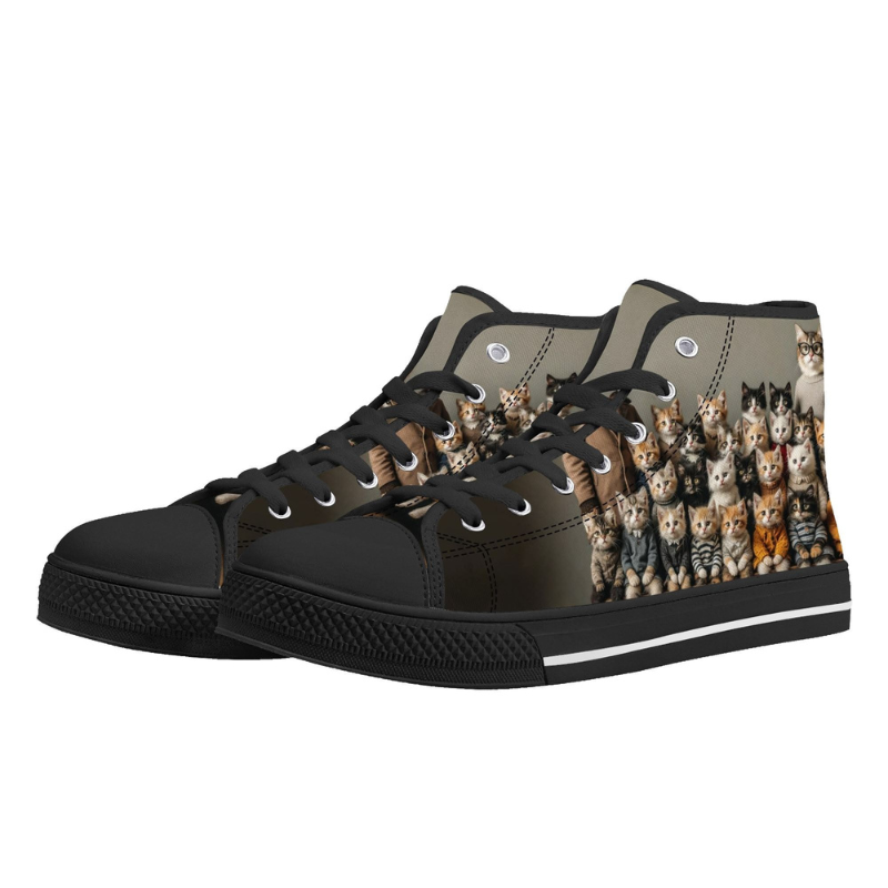 Family Portrait High Top Canvas Factory Direct Sales_01