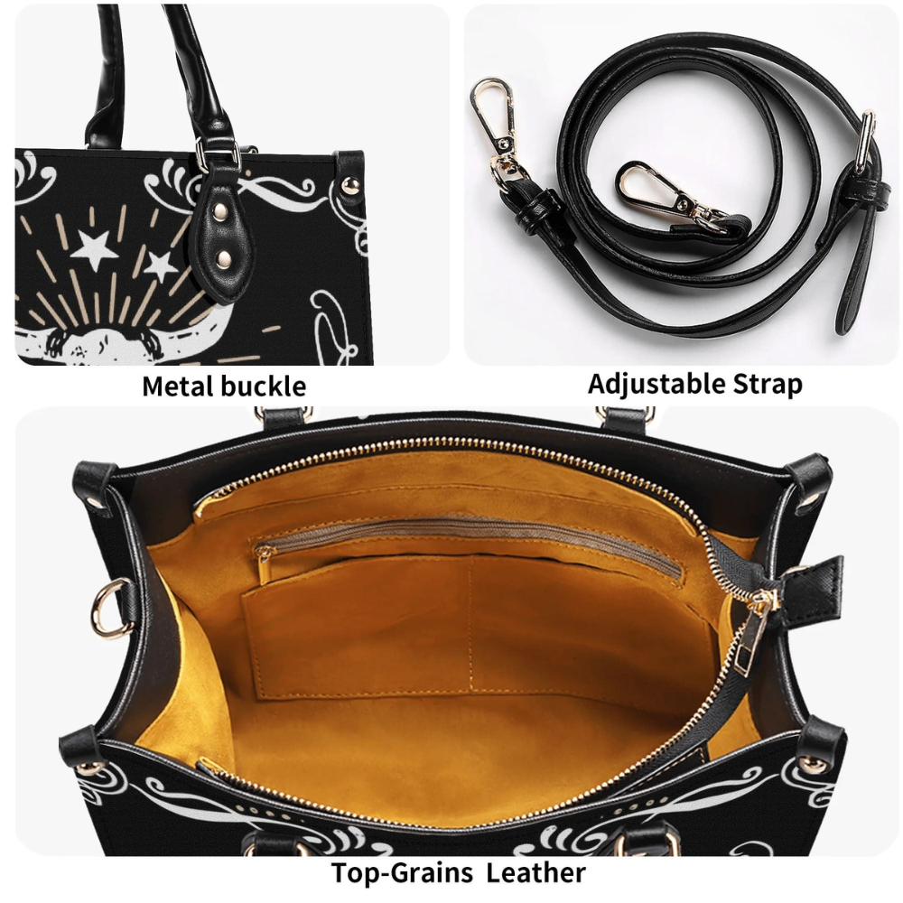 Fashionable Bull Head Printed Handbag Factory Direct Sales_13