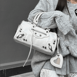 Fashionable Rivet Crossbody Bag