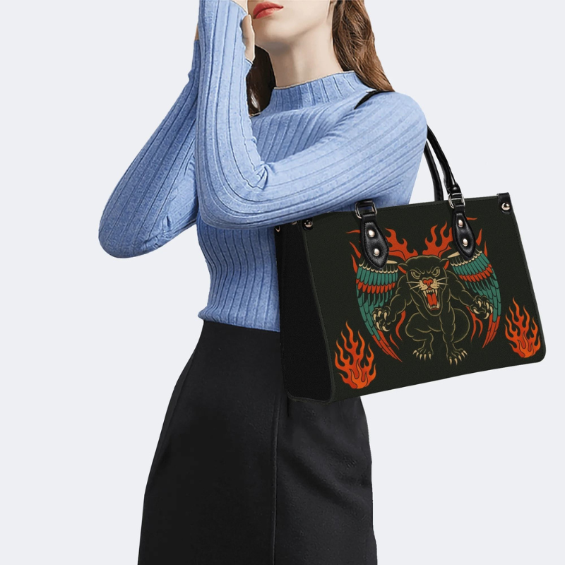 Flying Black Panther Handbag Factory Direct Sales_06