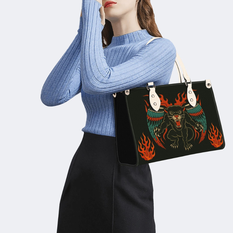 Flying Black Panther Handbag Factory Direct Sales_07