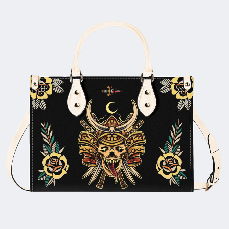 Ghost Warrior Print Handbag Factory Direct Sales