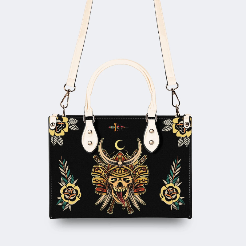 Ghost Warrior Print Handbag Factory Direct Sales