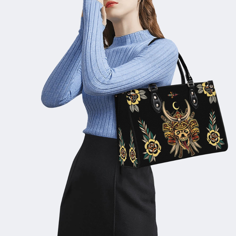 Ghost Warrior Print Handbag Factory Direct Sales