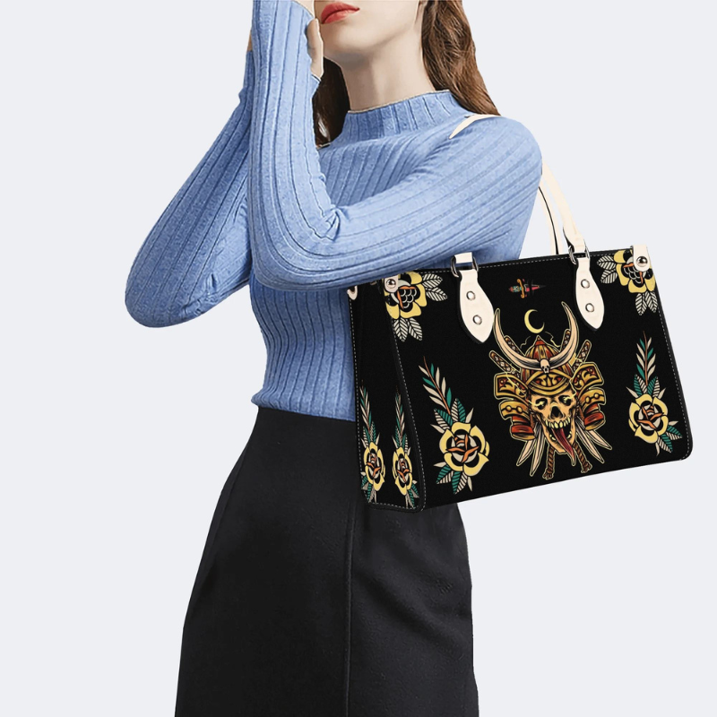 Ghost Warrior Print Handbag Factory Direct Sales