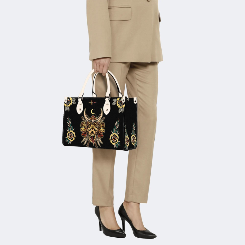 Ghost Warrior Print Handbag Factory Direct Sales