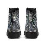 Gothic Bat Print Boots Factory Direct Sales_03