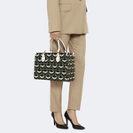 Green Moth Print Handbag Factory Direct Sales_09