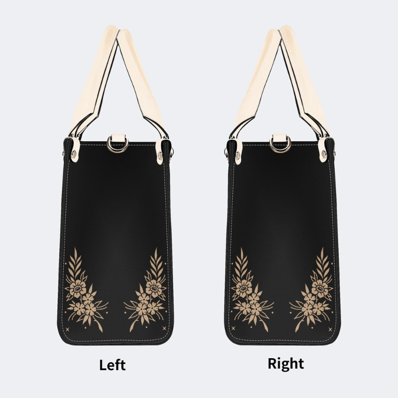 Hell Devil And Dragon Head Print Handbag