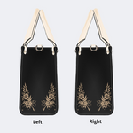 Hell Devil And Dragon Head Print Handbag