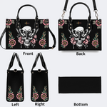 Horror Moth Skull Print Handbag Factory Direct Sales