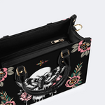 Horror Moth Skull Print Handbag Factory Direct Sales