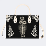 Hourglass And Snake Print Handbag Factory Direct Sales