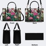 Lotus Flowers In Vintage Pond Handbag Factory Direct Sales_10