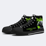 Mutant Mouse Print High Top Canvas Factory Direct Sales