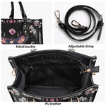 Pink Death Moth Starry Sky Print Handbag