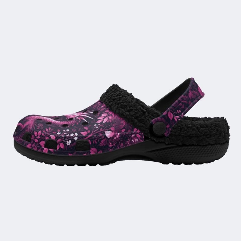 Pink Dragon Print Slippers/Sandals Factory direct sales