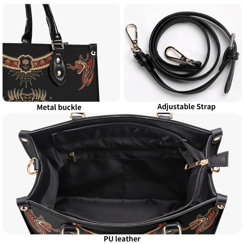 Retro Animal Pattern Handbag Factory Direct Sales