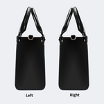 Retro Black Panther And Bow And Arrow Print Handbag_04