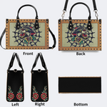 Retro Black Panther Print Handbag Factory Direct Sales