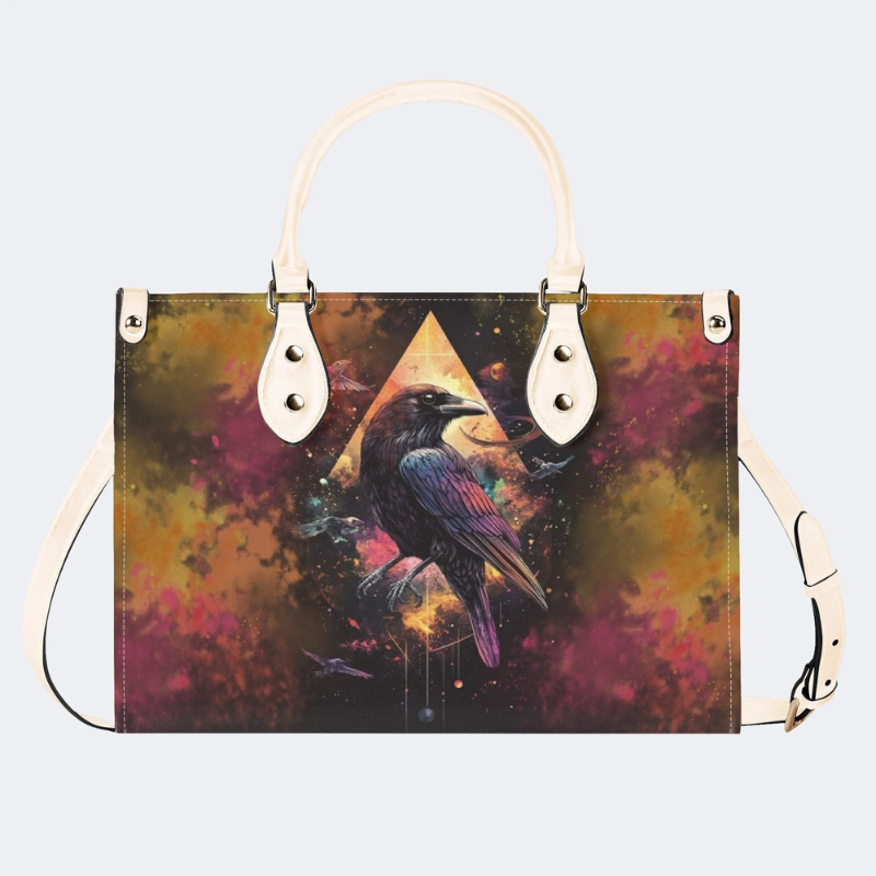 Retro Ink Crow Handbag Factory Direct Sales_01