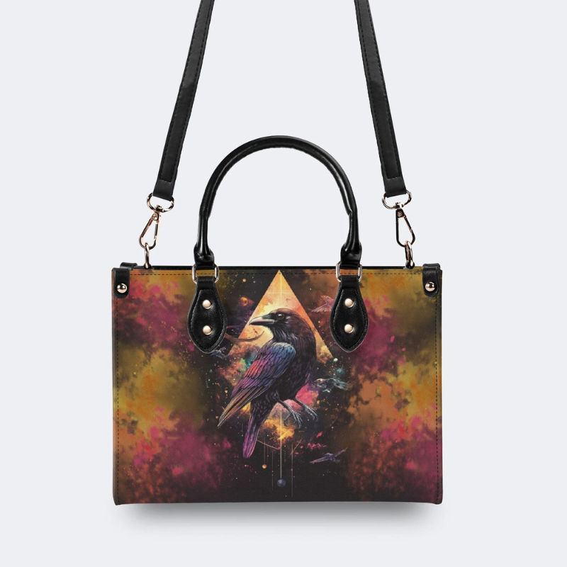 Retro Ink Crow Handbag Factory Direct Sales_02