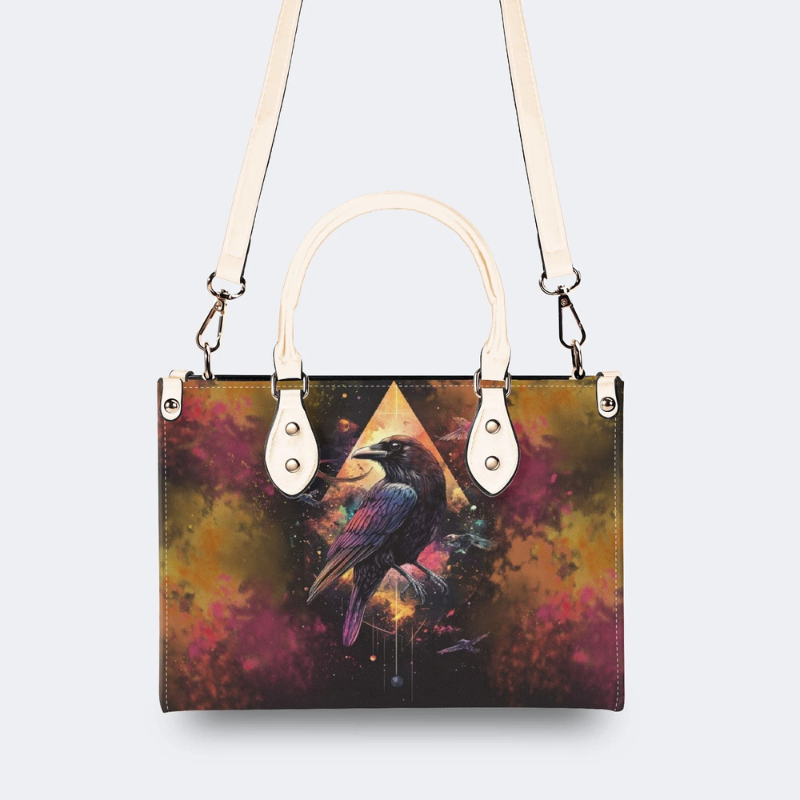 Retro Ink Crow Handbag Factory Direct Sales_03
