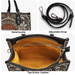 Retro Mushroom And Gem Print Handbag Factory Direct Sales_12