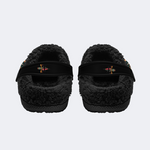 Sheep And Leopard Head Print Slippers/Sandals