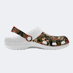 Skeleton Holding A Rose Slippers/Sandals Factory Direct Sales