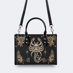 Skull And Scorpion Print Handbag Factory Direct Sales