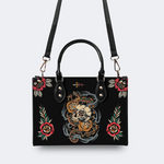 Skull And Snake Print Handbag Factory Direct Sales
