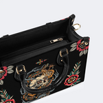 Skull And Snake Print Handbag Factory Direct Sales