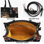 Skull And Snake Print Handbag Factory Direct Sales