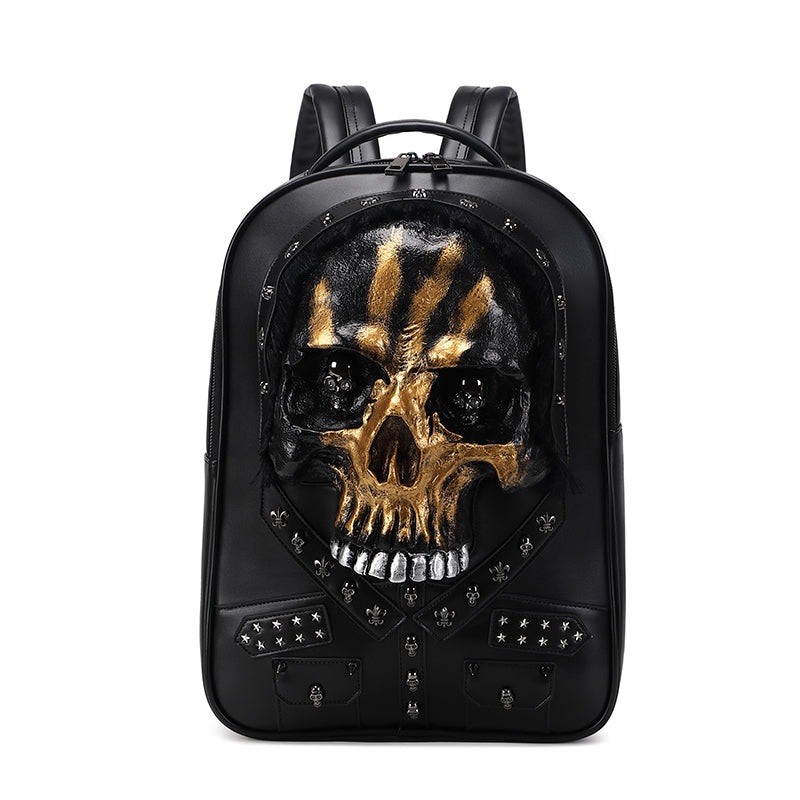 Skull Rivet Backpack