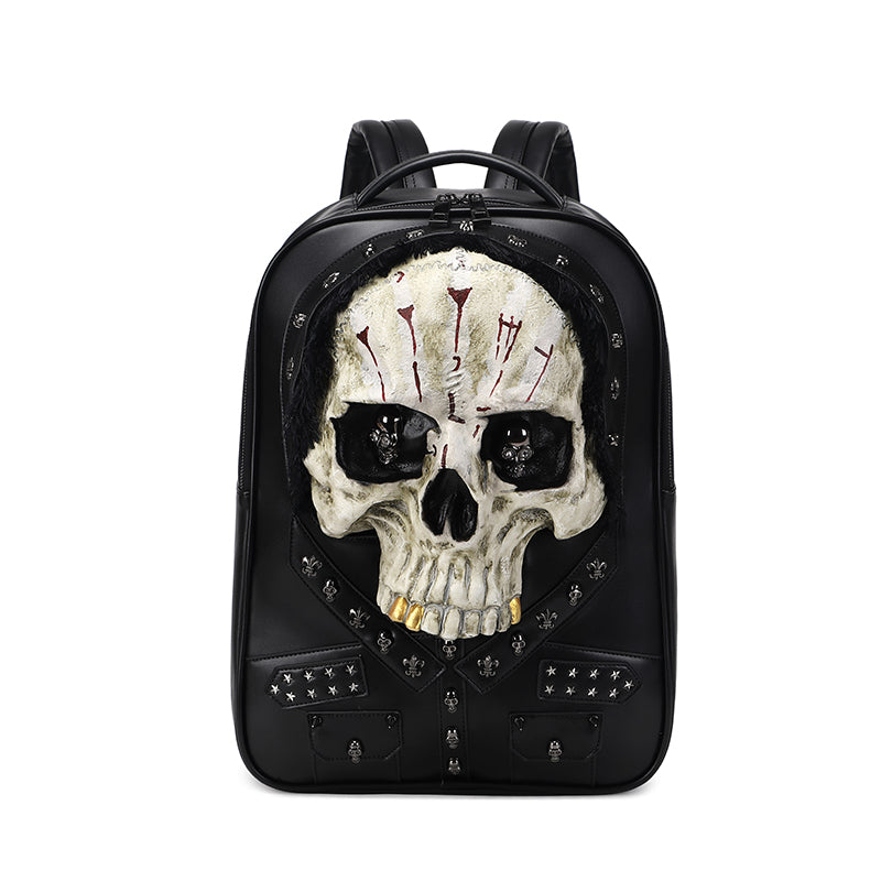 Skull Rivet Backpack
