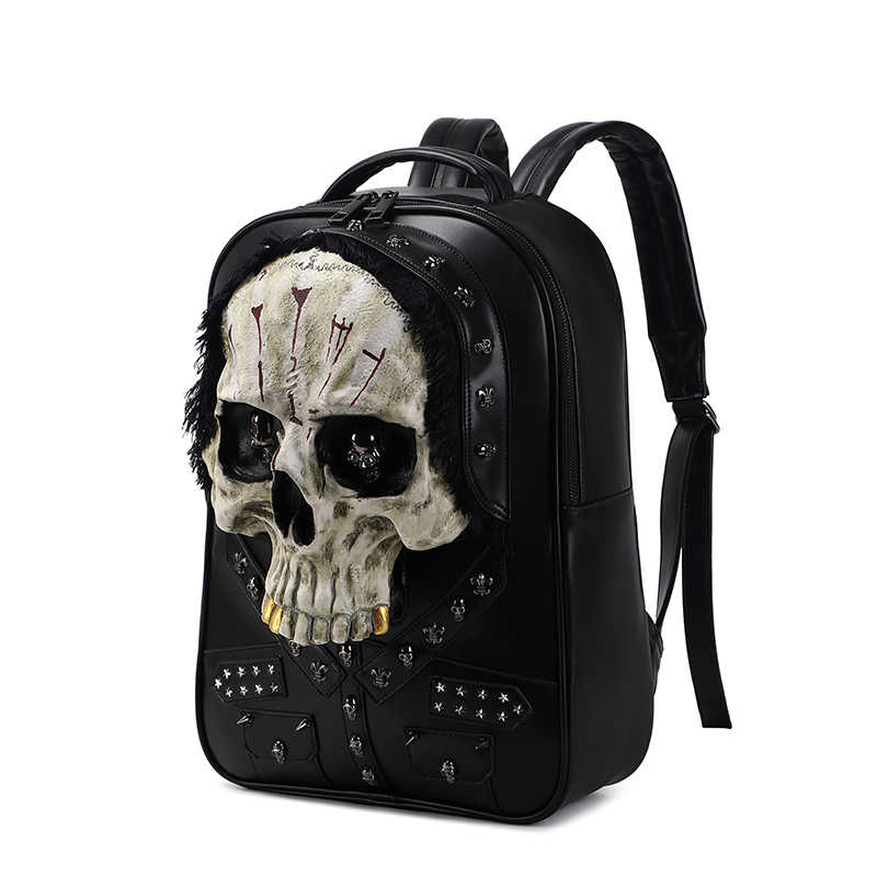 Skull Rivet Backpack