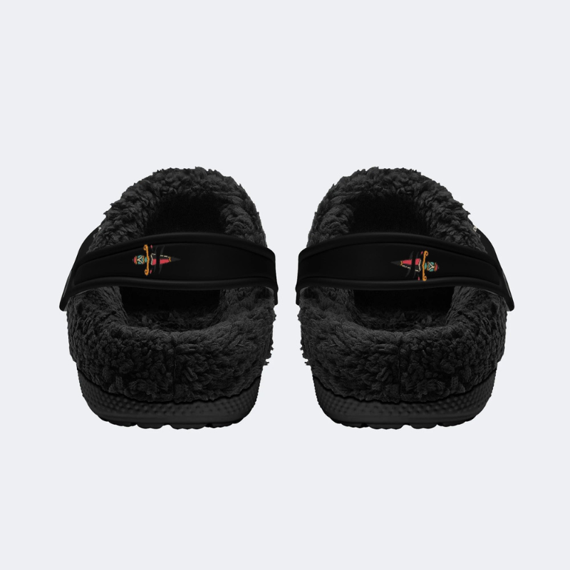 Small Animal Holding A Knife Slippers/Sandals
