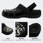 Small Animal Holding A Knife Slippers/Sandals