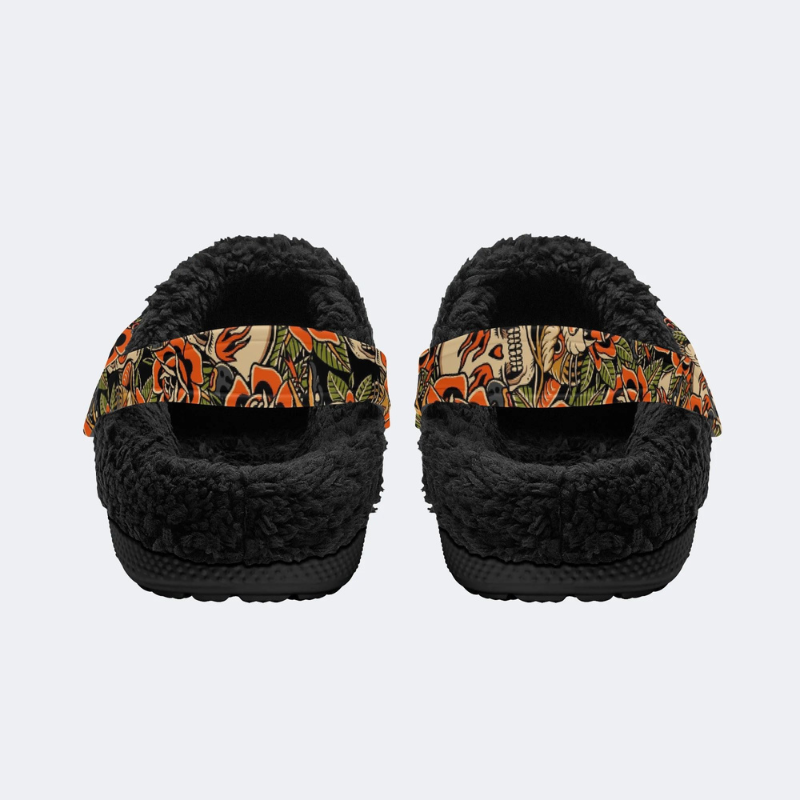 Snake, Tiger And Skull Print Slippers/Sandals
