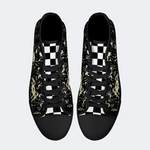 Spider And Moth Print High Top Canvas Factory Direct Sales