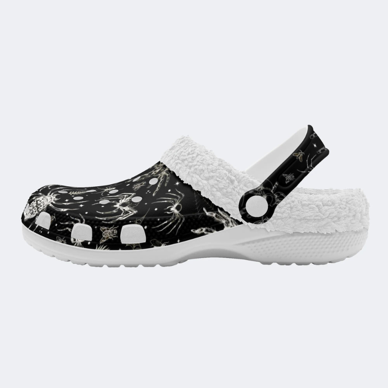 Spider And Moth Print Slippers/Sandals Factory Direct Sales