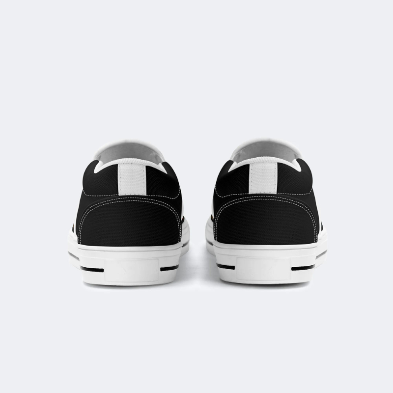 Sun Panther And Starry Sky Slip On Shoes_03